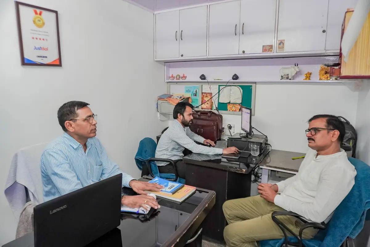 Inside the Sandeep Tour & Travels office